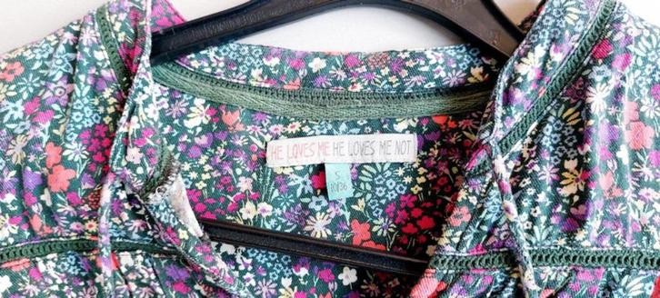 viscose boho top blouse met volant maat s, Kleding | Dames, Blouses en Tunieken, Nieuw, Maat 36 (S), Groen, Ophalen of Verzenden