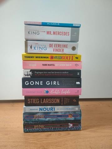 Boeken Collectie - Stephen King, Harry Potter, etc. beschikbaar voor biedingen