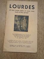 Oude Lourdes Brochure - Religieuze Geschiedenis, Ophalen of Verzenden, Gelezen