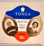 3 Postzegels Tonga 1970 Royal visit, Verzenden, Overige landen