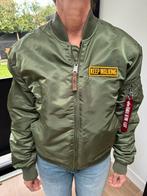 Bomberjack johnnie walker maat xl legergroen, Kleding | Heren, Ophalen of Verzenden, Maat 56/58 (XL), Groen