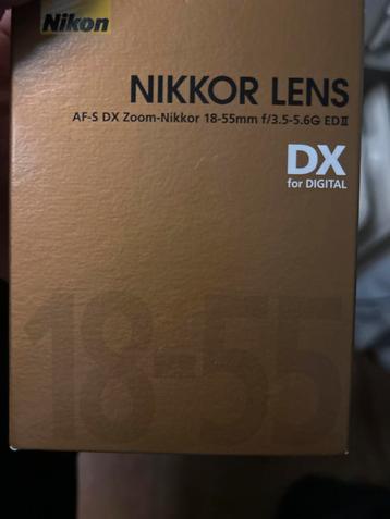 Nikkor AF-S 18-55mm Lens beschikbaar voor biedingen