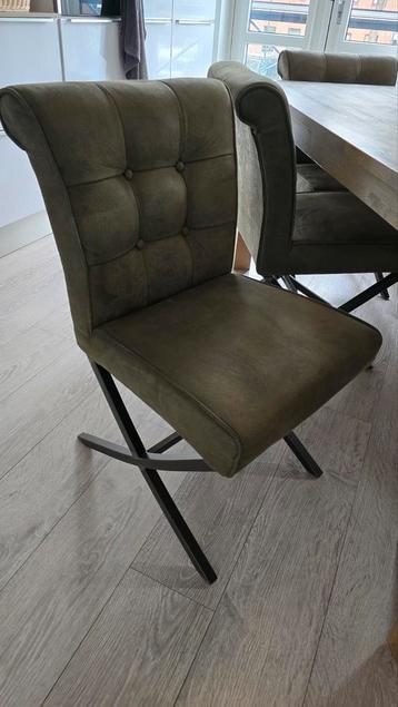 4TL Barcelona stoelen - Olijfgroen €50 st! beschikbaar voor biedingen