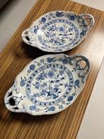2 mooie Zwiebelmuster Louis Regout serveerschalen 35 cm, Antiek en Kunst, Antiek | Porselein, Ophalen