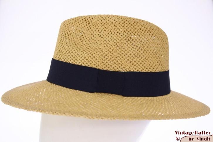 Zomer gleufhoed Hawkins geel beige ventilerend 57 en 58 NEW, Kleding | Dames, Hoeden en Petten, Nieuw, Hoed, 58 cm (L, 7¼ inch) of meer