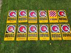 Vintage BOVAG emaille reclame borden! 12 stuks, Verzamelen, Ophalen of Verzenden, Zo goed als nieuw, Reclamebord