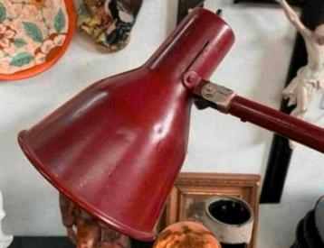 Lamp vintage industriële Bauhaus bureaulamp jaren 60. beschikbaar voor biedingen