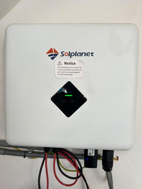 Te koop Solplanet omvormer 5000watt, Doe-het-zelf en Verbouw, Zonnepanelen en Toebehoren, Zo goed als nieuw, Compleet systeem