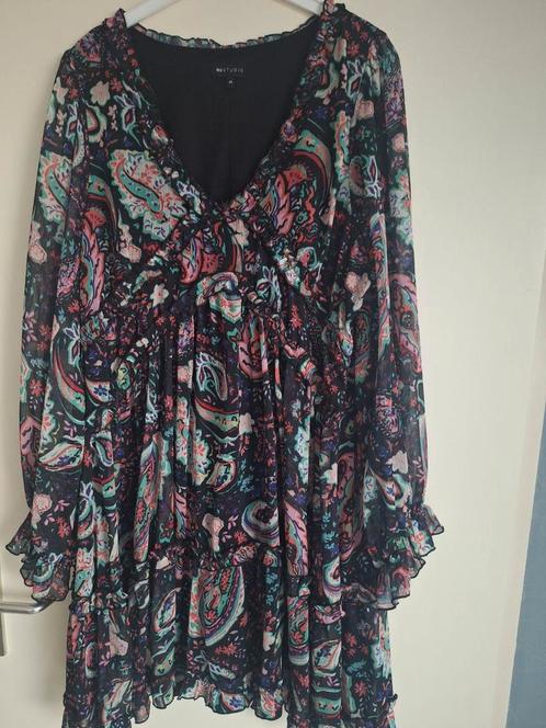 Superleuk jurk/tuniekje van msmode maat 46 zgan, Kleding | Dames, Grote Maten, Zo goed als nieuw, Jurk, Overige kleuren, Ophalen of Verzenden