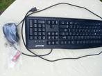 toetsenbord en muis (draadloos)., Computers en Software, Toetsenborden, Gebruikt, Toetsenbord en muis-set, Azerty, Ophalen of Verzenden