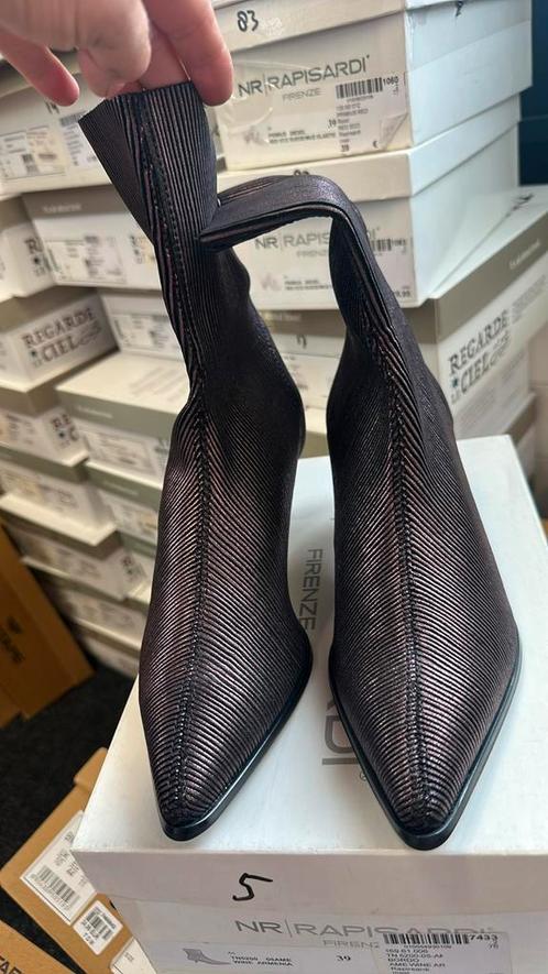 5) bordeauxrode enkelaarskes maat 39 en 40, Kleding | Dames, Schoenen, Nieuw, Lage of Enkellaarzen, Rood, Ophalen of Verzenden