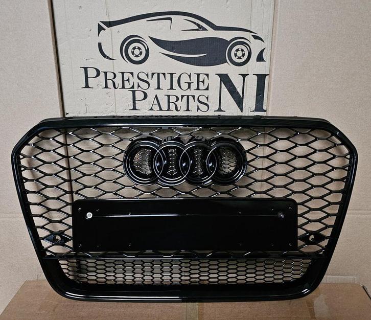 Grill AUDI A6 C7 4G RS LOOK GRILLE RS6 bj.2011-2014 NIEUW, Auto-onderdelen, Carrosserie en Plaatwerk, Bumper, Voor, Nieuw, Herkomst onderdeel bekend