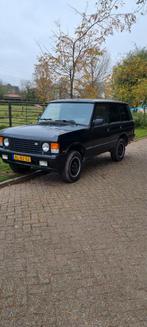 Range rover Classic 1972, belasting en apk vrij, Auto's, Oldtimers, Automaat, Land Rover, Zwart, Leder