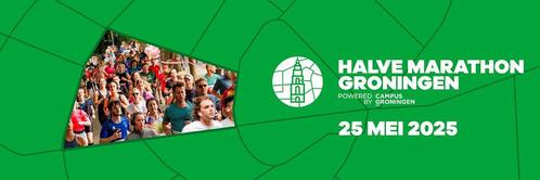 Start nummer halve van Groningen, Sport en Fitness, Loopsport en Atletiek, Nieuw, Overige typen, Overige merken, Ophalen