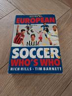 European Soccer Who's Who, 1992, voetbal, Europa, 320 pagina, Boek of Tijdschrift, Ophalen of Verzenden, Zo goed als nieuw, Buitenlandse clubs
