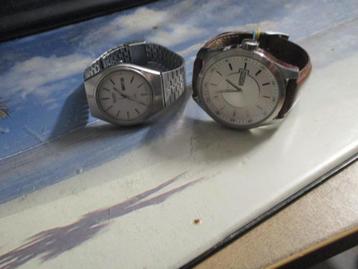 2 GEBRUIKTE HERENHORLOGES DAYDATE QUARTZ 1 ORIENT 1 SPRITE beschikbaar voor biedingen