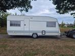 Te koop zeer nette ruime knaus azur caravan, Caravans en Kamperen, Caravans, Rondzit, Particulier, 4 tot 5 meter, Luifel
