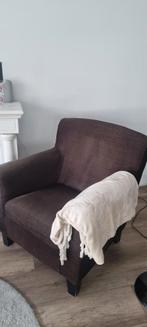 Gratis ...Fauteuils Ikea bruin stof, Huis en Inrichting, Fauteuils, Ophalen, Gebruikt, 75 tot 100 cm, Stof