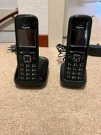 Siemens Gigaset A409 duo dect telefoon, Ophalen of Verzenden, Gebruikt, 2 handsets