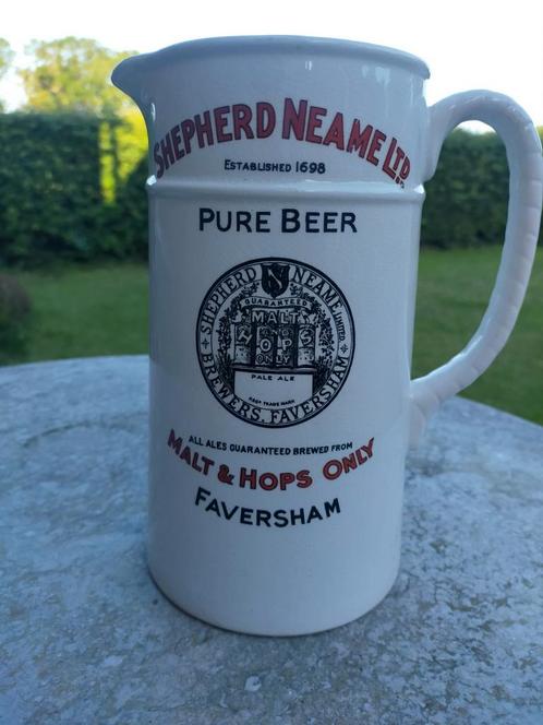Shepherd Neame Bierpul - Keramiek - Vintage, Verzamelen, Biermerken, Gebruikt, Pul(len), Overige merken, Ophalen of Verzenden