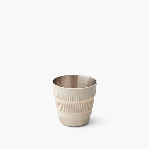 SEA TO SUMMIT DETOUR STAINLESS STEEL COLLAPSIBLE MUG GRIJS, Caravans en Kamperen, Kampeeraccessoires, Nieuw, Ophalen of Verzenden