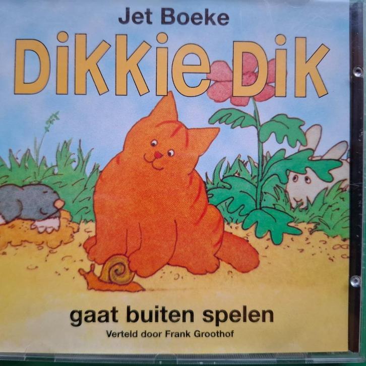 JET BOEKE - DIKKIE DIK GAAT BUITEN SPELEN (CD), Cd's en Dvd's, Cd's | Kinderen en Jeugd, Zo goed als nieuw, Muziek, Tot 2 jaar