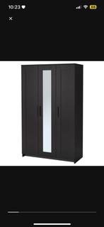Ikea brimnes kledingkast zwart, Huis en Inrichting, Kasten | Kledingkasten, Ophalen, Zo goed als nieuw, 25 tot 50 cm, 150 tot 200 cm