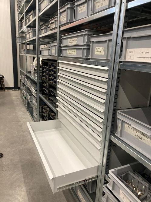 Magazijn Stelling voorraad Ladeblok Verzinkt Voordelig, Zakelijke goederen, Kantoor en Winkelinrichting | Magazijn, Stelling en Opslag
