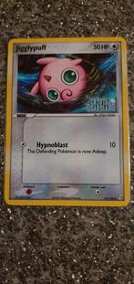 Jigglypuff Holo stamped Crystal Guardians 53/100, Ophalen of Verzenden, Gebruikt, Losse kaart