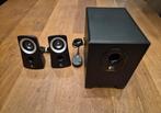 Logitech Z313 2.1 PC Speakersysteem met Subwoofer, Computers en Software, Pc speakers, Ophalen of Verzenden, Gebruikt, Audiokanaal 2.1