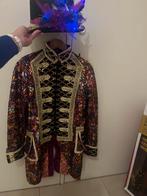 Carnavalsjas met bijpassende hoed en lichtjes, Maat 38/40 (M), Carnaval, Ophalen of Verzenden, Zo goed als nieuw