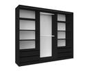 KLEDINGKAST MET TRANSPORT EN MONTAGE, Glas, Nieuw, 200 cm of meer, Met hangruimte