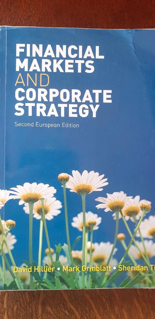 Financial Markets, Boeken, Economie, Management en Marketing, Gelezen, Economie en Marketing, Verzenden