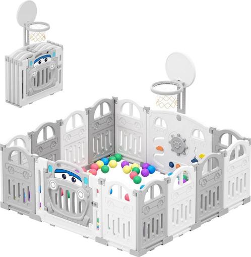 Baby-peuterbox met basketbalring - educatieve panelen, Kinderen en Baby's, Overige Kinderen en Baby's, Nieuw, Verzenden