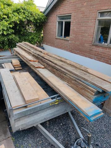 125m1 Steigerplanken decoratieve doeleinden droog verweerd beschikbaar voor biedingen