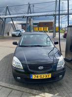 KIA RIO 1.6 HB 2006 Zwart, Auto's, 47 €/maand, Origineel Nederlands, Te koop, 5 stoelen