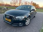 Audi A3 1.2TFSI 77KW Sportback 2013 Zwart met trekhaak, Voorwielaandrijving, Stof, Navigatiesysteem, 4 cilinders