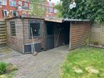 Tuinhuisje, gratis af te halen. Groot deel hout., Tuin en Terras, Ophalen, Zo goed als nieuw, Hout, 200 tot 400 cm