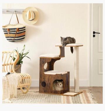 Prachtig kattenhuis nieuw beschikbaar voor biedingen