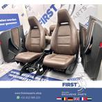 W176 W117 W156 AMG STOELEN COMPLEET INTERIEUR BRUIN LEER AMG, Auto-onderdelen, Interieur en Bekleding, Ophalen of Verzenden, Gebruikt