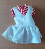 vintage jurkje voor barbie sindy fleur poppen, Verzamelen, Poppen, Ophalen of Verzenden, Gebruikt, Kleertjes