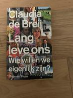 Lang leve ons, Claudia de Breij, Boeken, Nieuw, Ophalen of Verzenden