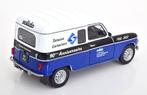 Jsn Solido 1:18 Renault R4 LF4 90 jaar Solido 2022 blauw wit, Solido, -, Nieuw, Ophalen of Verzenden