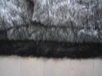 Premium kwaliteit kunstbont kunstvacht bruin grijs, 120 cm of meer, Nieuw, Ophalen of Verzenden, Polyester
