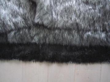 Premium kwaliteit kunstbont kunstvacht bruin grijs beschikbaar voor biedingen