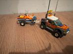 LEGO City Kustwacht 4x4 en waterscooter 7737, Ophalen of Verzenden, Gebruikt
