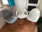 IKEA huiskamer stoelen, Huis en Inrichting, Stoelen, Ophalen, Gebruikt, Wit, Drie