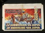 JAPAN SINKS   filmposter  36-54 cm   1973, Verzamelen, Gebruikt, Ophalen of Verzenden, Rechthoekig Staand, Film en Tv