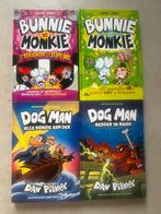 Kinderboeken Dogman en Bunnie vs Monkey, Boeken, Kinderboeken | Jeugd | onder 10 jaar, Ophalen of Verzenden, Zo goed als nieuw