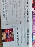 Te koop 1e ring 2 tickets  voor de toppers, Tickets en Kaartjes, Twee personen, Overige soorten, Overige typen